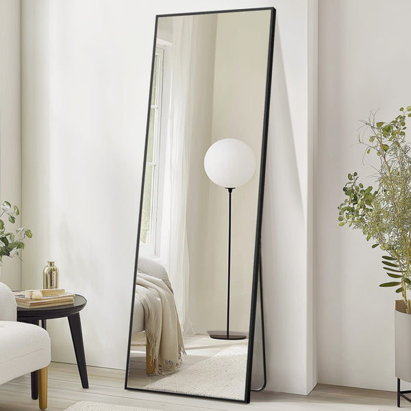 HomeRoots 70" Gold Metal Full-Length Mirror - Stylish Freestanding or Wall-Mount Design for Every Space 719120