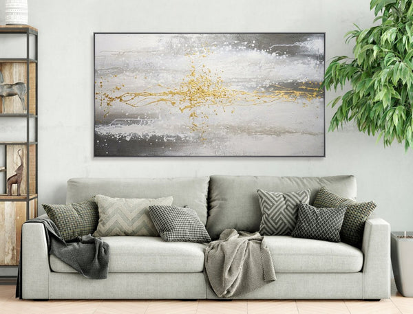 HomeRoots Colorful Sailboat Regatta Wall Art - 59" × 39" Hand-Painted Coastal Seascape with Floater Frame 719139