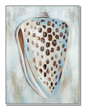 HomeRoots Autumn Birch Forest Landscape – Hand-Painted Textured Canvas Wall Art in Gold Floater Frame, 59" x 39" 719143