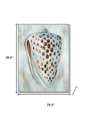 HomeRoots Autumn Birch Forest Landscape – Hand-Painted Textured Canvas Wall Art in Gold Floater Frame, 59" x 39" 719143
