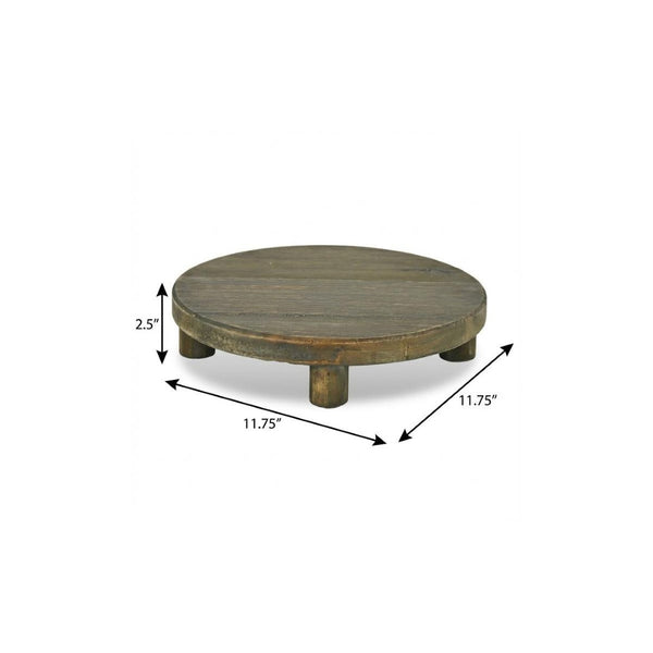 HomeRoots 35" Elegant Brown Solid Wood Console Table with Two Drawers for Stylish Storage in Any Room 719146