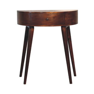 HomeRoots 35" Brown Solid Wood Console Table with Two Drawers & Shelf - Stylish Storage for Any Space! 719153