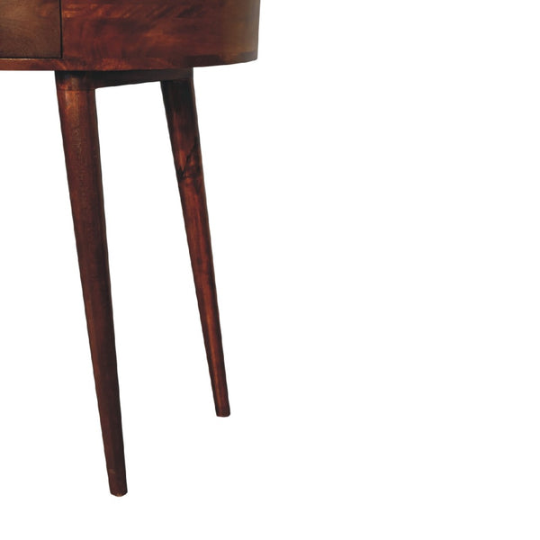 HomeRoots 35" Brown Solid Wood Console Table with Two Drawers & Shelf - Stylish Storage for Any Space! 719153