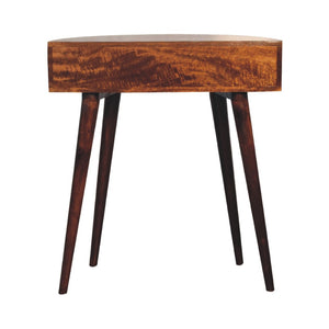 HomeRoots 35" Brown Solid Wood Console Table with Two Drawers & Shelf - Stylish Storage for Any Space! 719153