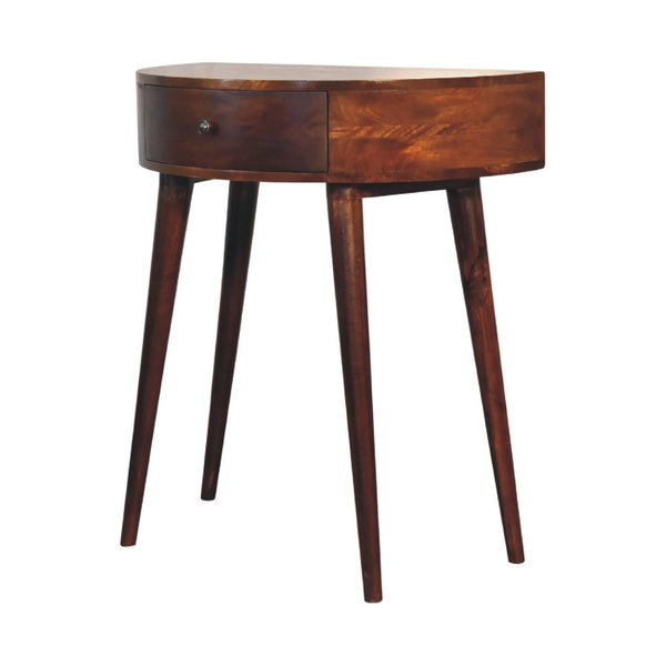HomeRoots 35" Brown Solid Wood Console Table with Two Drawers & Shelf - Stylish Storage for Any Space! 719153