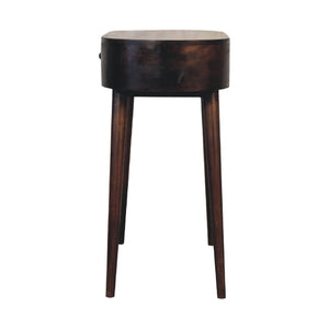 HomeRoots 47" Elegant Brown Solid Wood Console Table with Two Drawers - Mid-Century Style for Every Space 719157