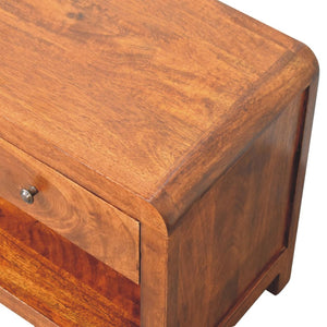 HomeRoots 39" Stylish Solid Wood TV Stand with Enclosed & Open Storage - Modern Design for Any Room Elegance 719195