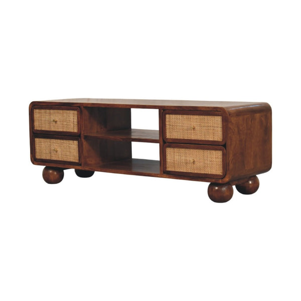 HomeRoots Blue Modern PVC Veneer & Steel Square Furniture Set - Stylish, Durable Storage for Any Space! 719199