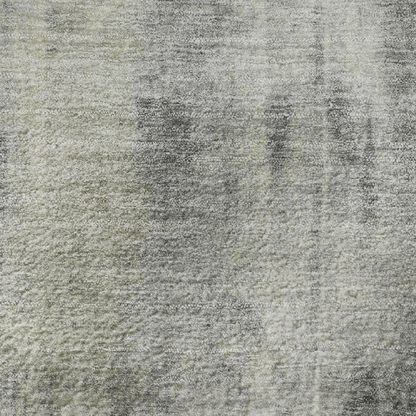HomeRoots 9' X 12' Abstract Washable Area Rug in Beige Gray Ivory - Stylish, Durable, UV & Stain Resistant! 719273