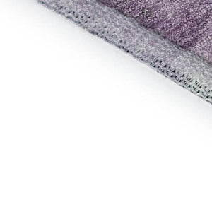 HomeRoots 8' X 10' Stylish Purple Charcoal Ivory Abstract Area Rug - Washable, UV-Protected, Stain-Resistant! 719284