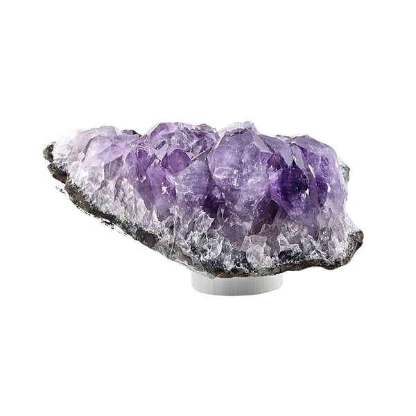 HomeRoots 3" Purple Glass Crystal - Handcrafted Decorative Accent for Home Décor, Unique Gift for All Occasions 719304