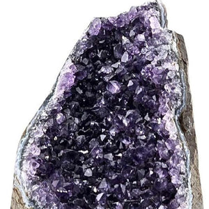 HomeRoots 7" Purple Glass Crystal - Hand-Finished Art Piece for Elegant Décor, Perfect Gift for Any Occasion 719306