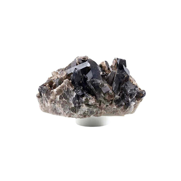 HomeRoots 5" Black Glass Crystal Sculpture – Handcrafted Chic Accent for Modern Decor & Thoughtful Gifting 719310