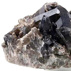 HomeRoots 5" Black Glass Crystal Sculpture – Handcrafted Chic Accent for Modern Decor & Thoughtful Gifting 719310