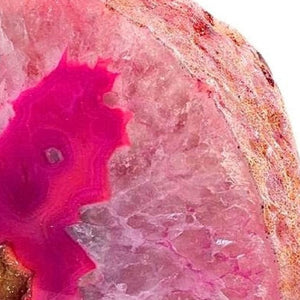 HomeRoots 8" Pink Glass Crystal Figurine - Elegant Home Décor Piece with Polished Finish, Unique Gift Idea 719320