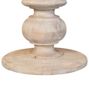 HomeRoots 28" Solid Mango Wood End Table with Drawer & Open Shelf – Stylish, Versatile Accent for Any Room 719330