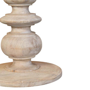HomeRoots 28" Solid Mango Wood End Table with Drawer & Open Shelf – Stylish, Versatile Accent for Any Room 719330