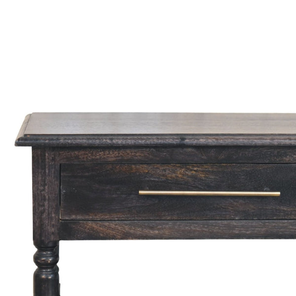 HomeRoots 24" Handcrafted Solid Wood End Table with Drawer & Shelf - Timeless Design for Any Room Decor 719331