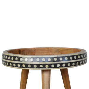 HomeRoots 18" Handcrafted Brown Solid Wood End Table - Versatile Accent Piece for Any Room Décor Style 719333