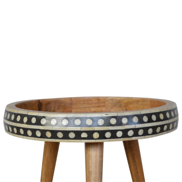 HomeRoots 18" Handcrafted Brown Solid Wood End Table - Versatile Accent Piece for Any Room Décor Style 719333