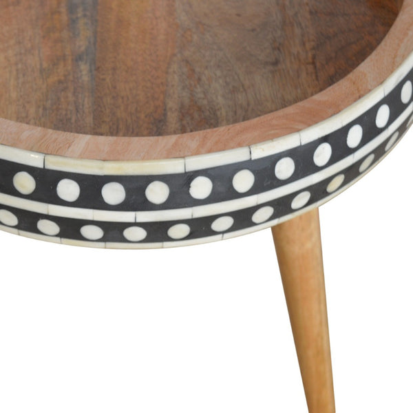 HomeRoots 18" Handcrafted Brown Solid Wood End Table - Versatile Accent Piece for Any Room Décor Style 719333