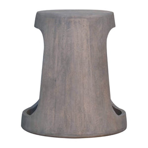 HomeRoots 28" Brown Solid Mango Wood End Table with Drawer and Shelf – Timeless Charm for Any Room 719335