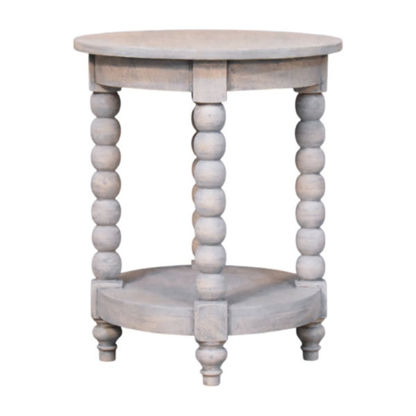 HomeRoots 35" Handcrafted Brown Solid Wood End Table with Drawer & Shelf for Stylish Home Organization 719338