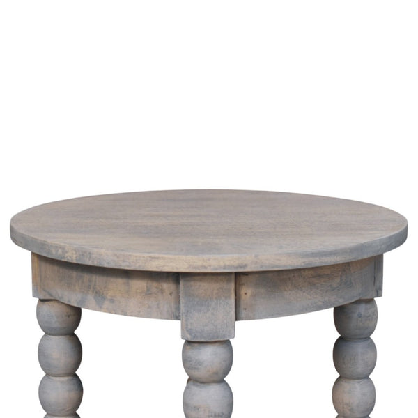 HomeRoots 35" Handcrafted Brown Solid Wood End Table with Drawer & Shelf for Stylish Home Organization 719338
