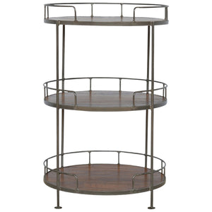HomeRoots 24" Handcrafted Brown Solid Wood End Table with Drawer & Shelf – Versatile, Timeless Design for Any Room 719339