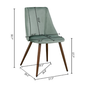 HomeRoots Set of Two 27" Gray and Oak Swivel Bar Chairs - Stylish, Comfortable, and Space-Saving Seating Solution 719346