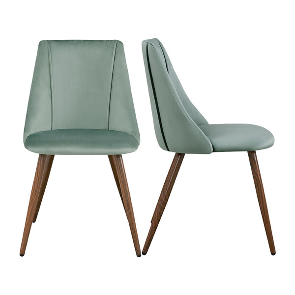 HomeRoots Set of Two 27" Gray and Oak Swivel Bar Chairs - Stylish, Comfortable, and Space-Saving Seating Solution 719346
