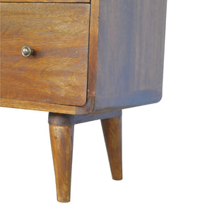 HomeRoots 24" Solid Wood Sideboard in Rich Brown Finish - Stylish Storage Solution for Every Room & Occasion 719349