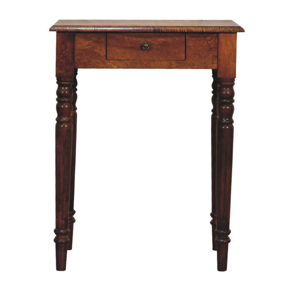 HomeRoots 28" Brown Solid Wood Sideboard with 3 Drawers - Stylish Storage Solution for Any Room Decor 719350