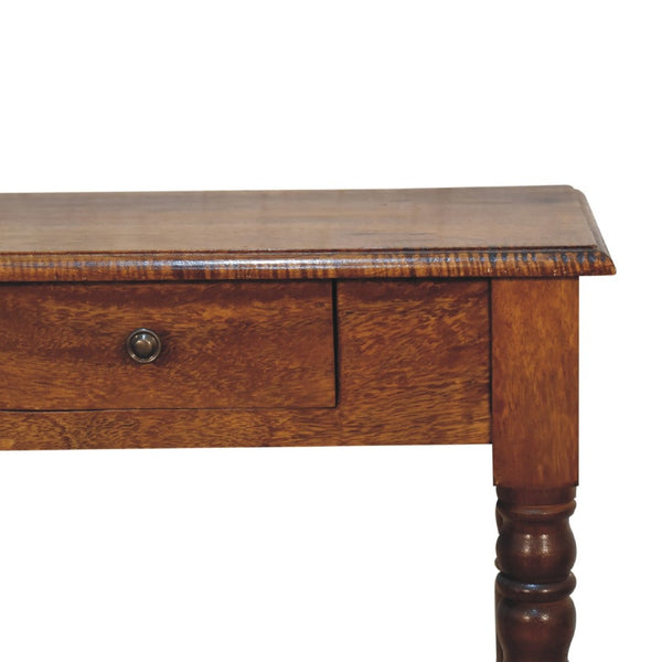 HomeRoots 28" Brown Solid Wood Sideboard with 3 Drawers - Stylish Storage Solution for Any Room Decor 719350