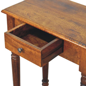 HomeRoots 28" Brown Solid Wood Sideboard with 3 Drawers - Stylish Storage Solution for Any Room Decor 719350
