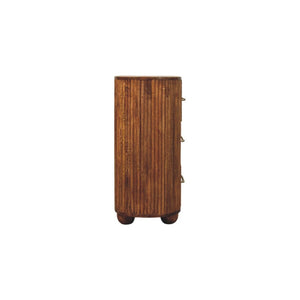 HomeRoots 53" Solid Wood Sideboard with Six Drawers - Elegant Storage Solution for Dining, Living, or Office 719360