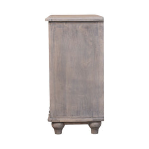 HomeRoots 33" Brown Solid Wood Sideboard with 3 Drawers – Stylish Storage Solution for Any Room in Your Home! 719362