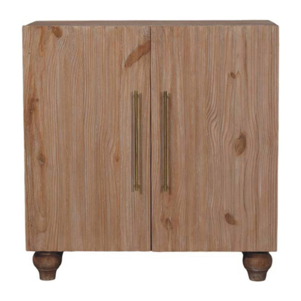 HomeRoots 57" Solid Wood Sideboard with Five Drawers - Versatile Brown Storage Solution for Any Room Decor 719386