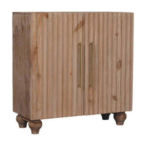 HomeRoots 57" Solid Wood Sideboard with Five Drawers - Versatile Brown Storage Solution for Any Room Decor 719386