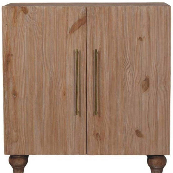 HomeRoots 57" Solid Wood Sideboard with Five Drawers - Versatile Brown Storage Solution for Any Room Decor 719386