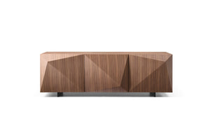 HomeRoots 94" Dark Gray Wood Sideboard with Soft-Close Doors, Modern Design & Versatile Storage Solutions 719398