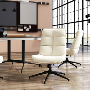 HomeRoots 28" Mid-Century Modern Upholstered Arm Chair with Solid Wood Frame - Stylish Comfort for Any Room 719434