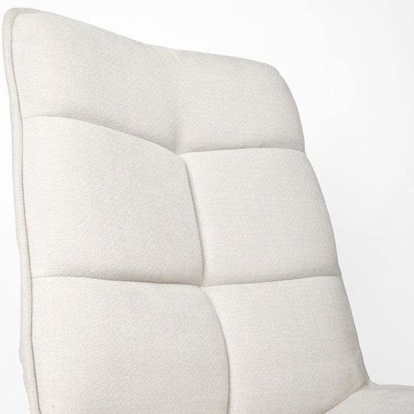 HomeRoots 28" Mid-Century Modern Upholstered Arm Chair with Solid Wood Frame - Stylish Comfort for Any Room 719434