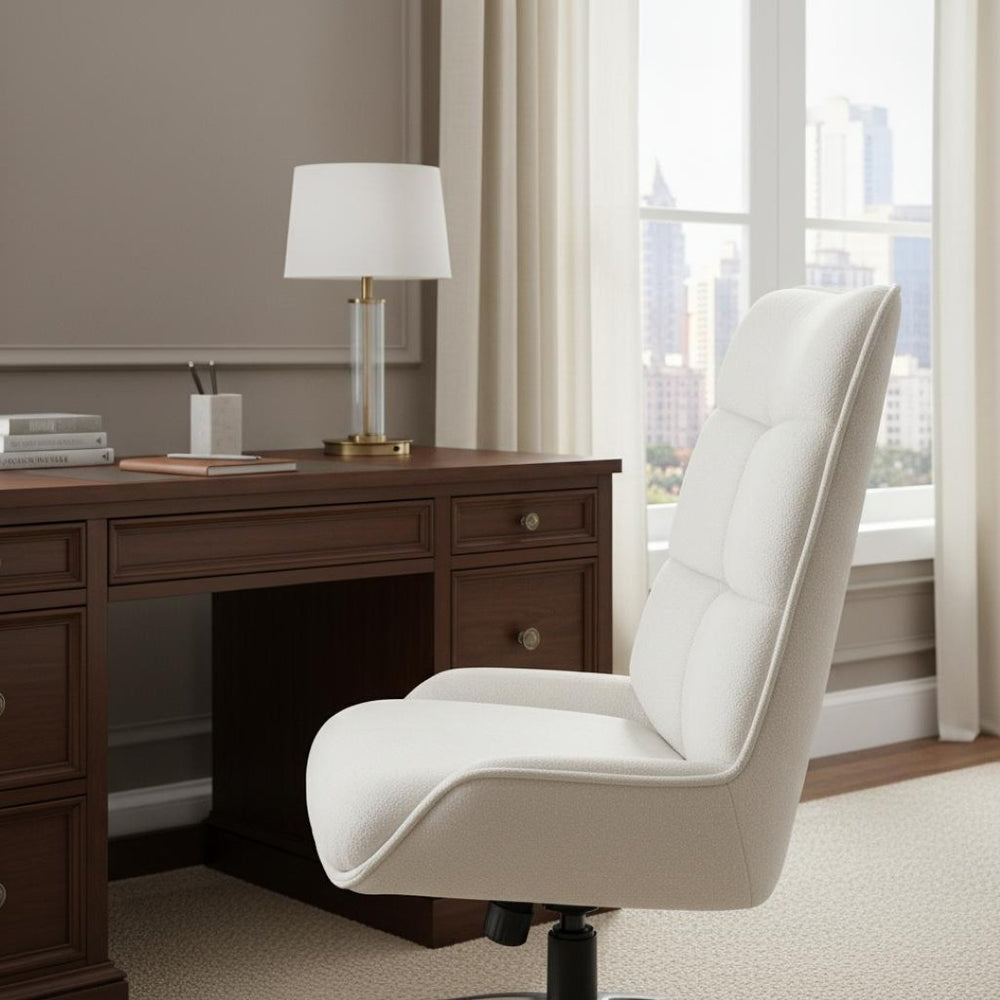 HomeRoots 28" Mid-Century Modern Upholstered Arm Chair with Solid Wood Frame - Stylish Comfort for Any Room 719434