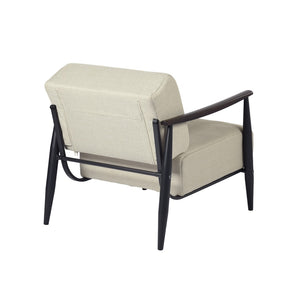 HomeRoots 63" Industrial-Modern Dark Brown Wood and Black Iron Dining Table - Seats 6, Perfect for Entertaining 719472