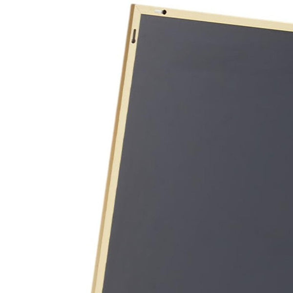 63 Inch Metal Frame Full Length Leaning Floor Mirror Elegant Statement Piece for Bedroom