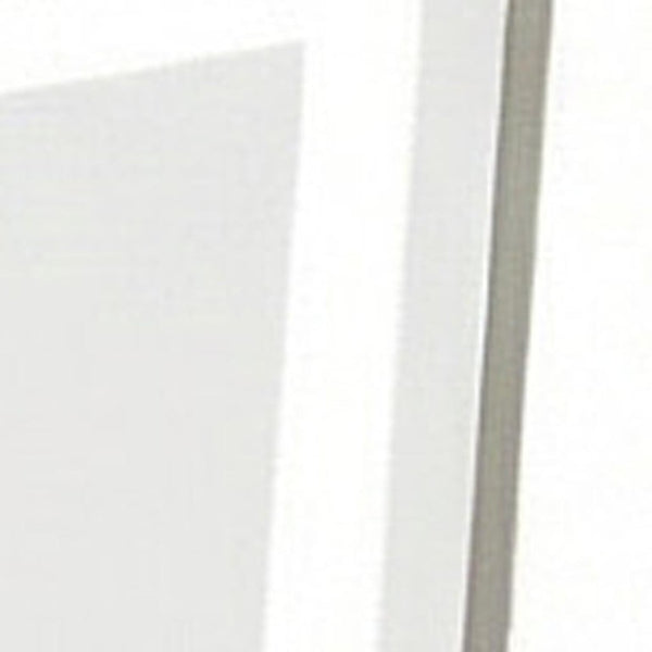 64 Inch Silver Framed Full Length Mirror Freestanding or Wall Leaning with Led Light