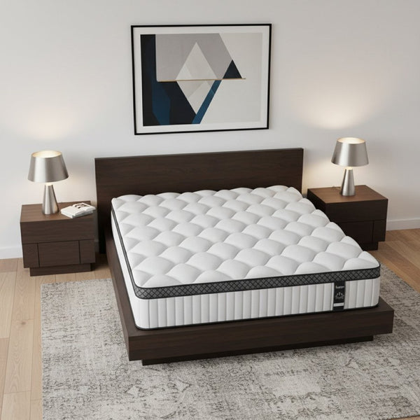 HomeRoots 12" Hybrid Foam Mattress - Ultimate Comfort, Support & Temperature Control for Restful Sleep Experience Full / Double 719535