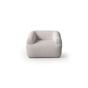 42 Inch Boucle Accent Armchair with Included Lumbar Pillow for Modern Living Spaces