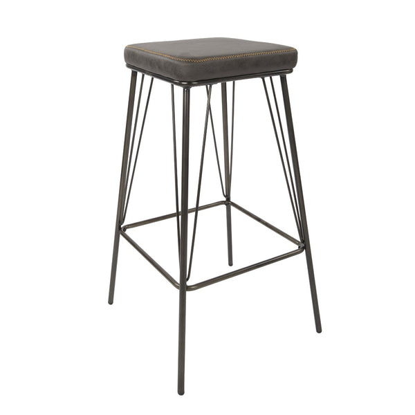 OSP Home Furnishings Mayson 30" Barstool Charcoal
